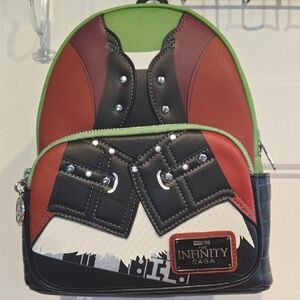 Loungefly Marvel Gamora Cosplay Backpack Hard Tag Limited Edition Summer 2022